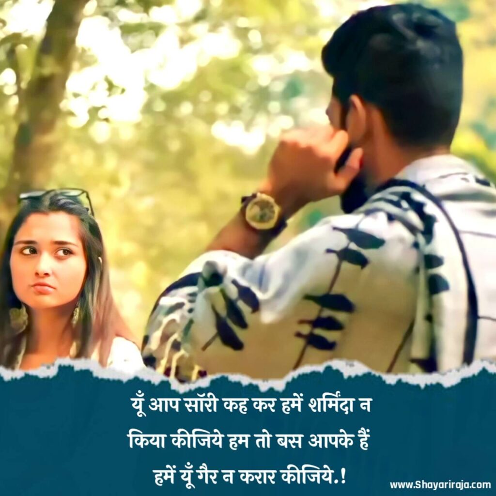 Sorry Shayari in punjabi in Hindi