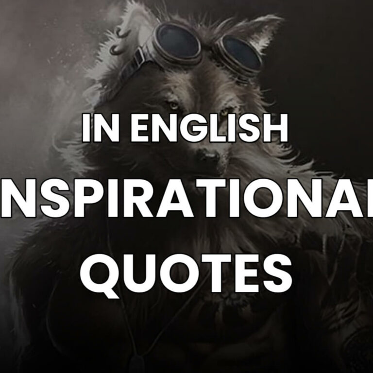 Inspirational Quotes in English