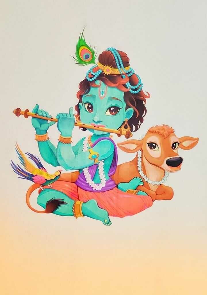 
Krishna Images Drawing
