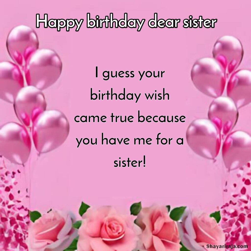 happy birthday sister,