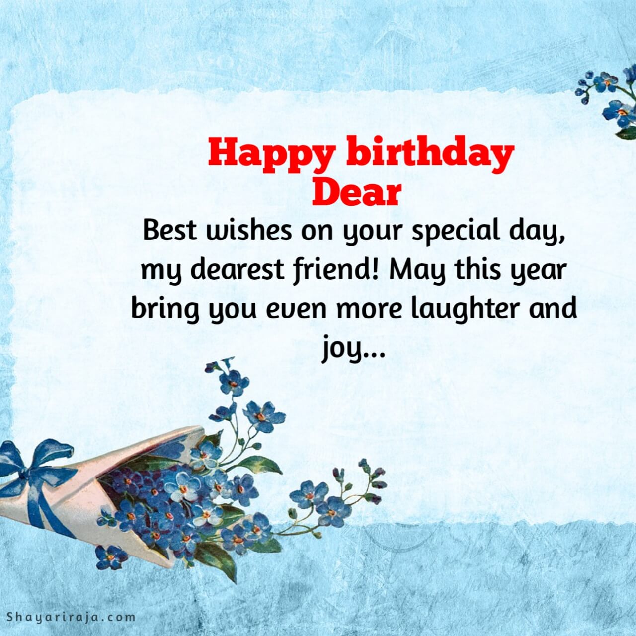 20+ Best Birthday Wishes For Best Friends Shayari Raja