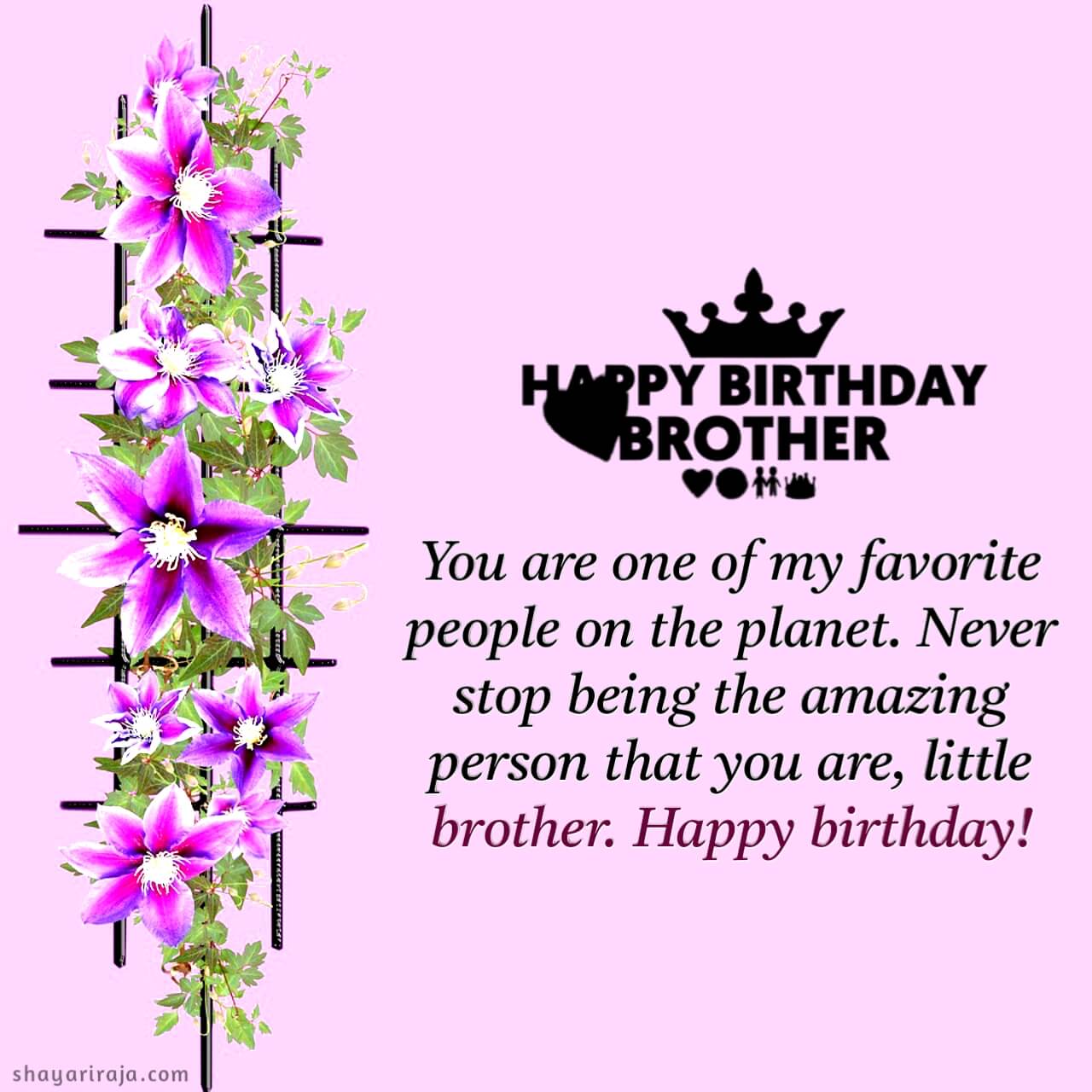 Birthday Wishes for Your Brother to Celebrate His Special.