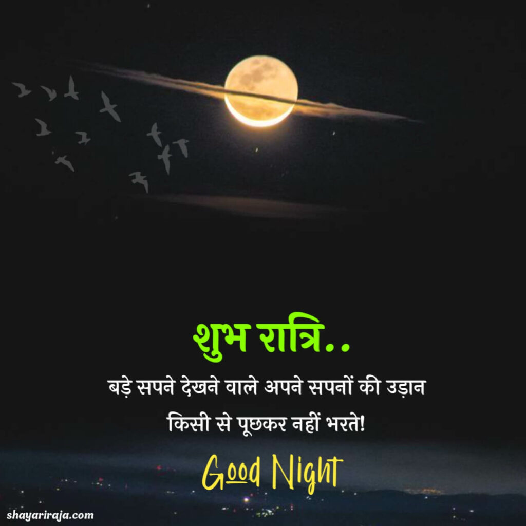 Good night shayari in hindi love
